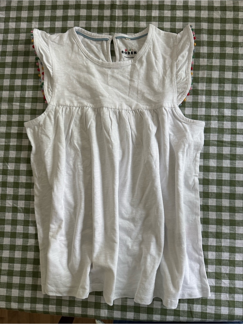 Mini Boden Girls Short Sleeve Dresses & Tees in Pink, Hot Pink, Purple, White - Picture 7 of 9